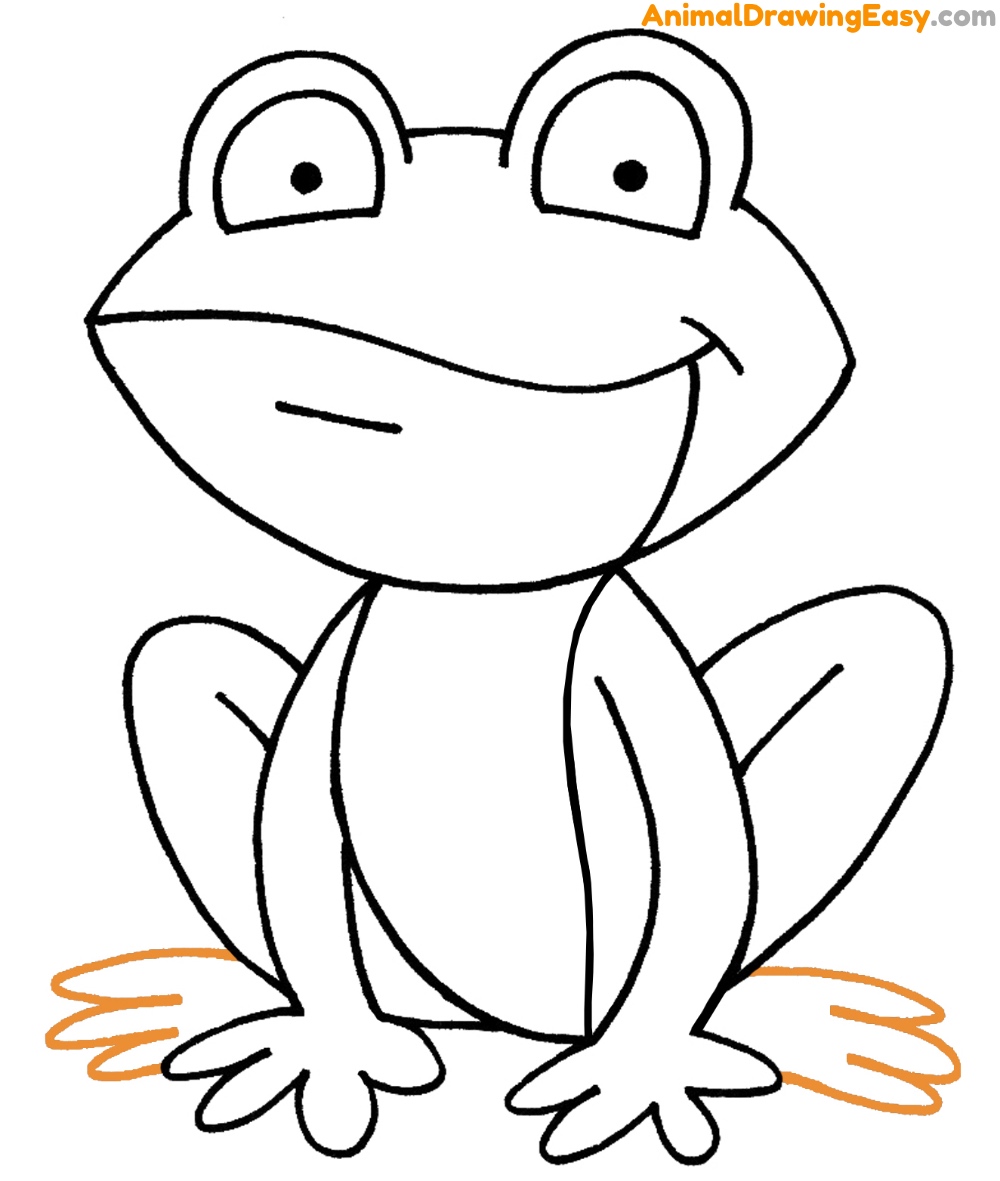 Frog Drawing Tutorial