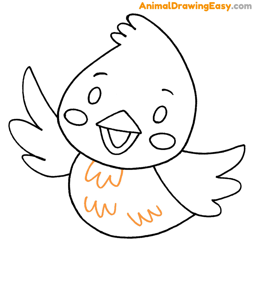 Sketching Baby Bird