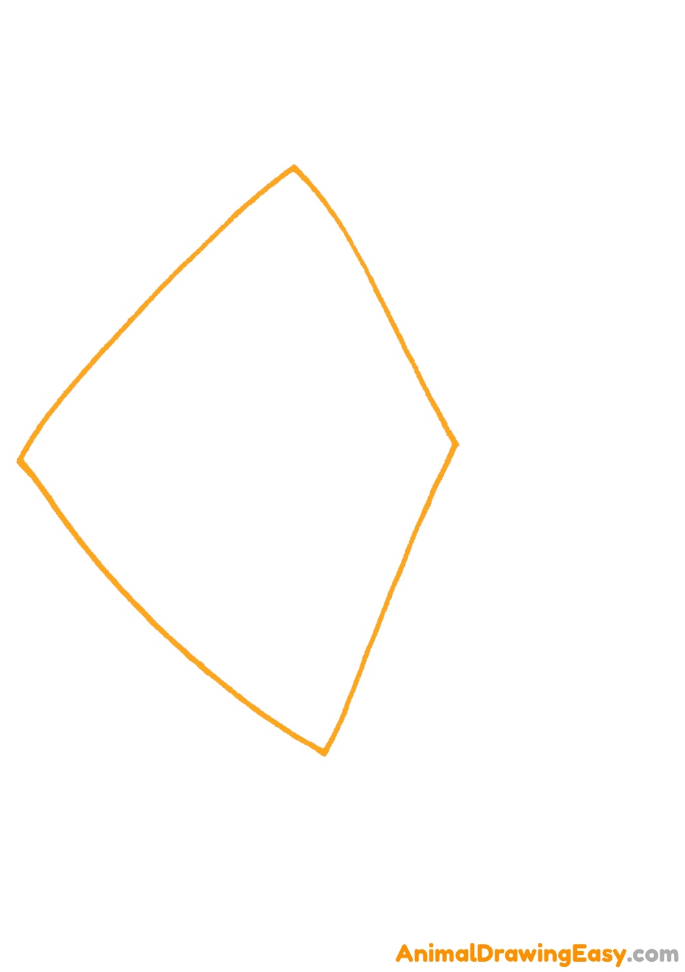 Angelfish Easy Drawing Guide
