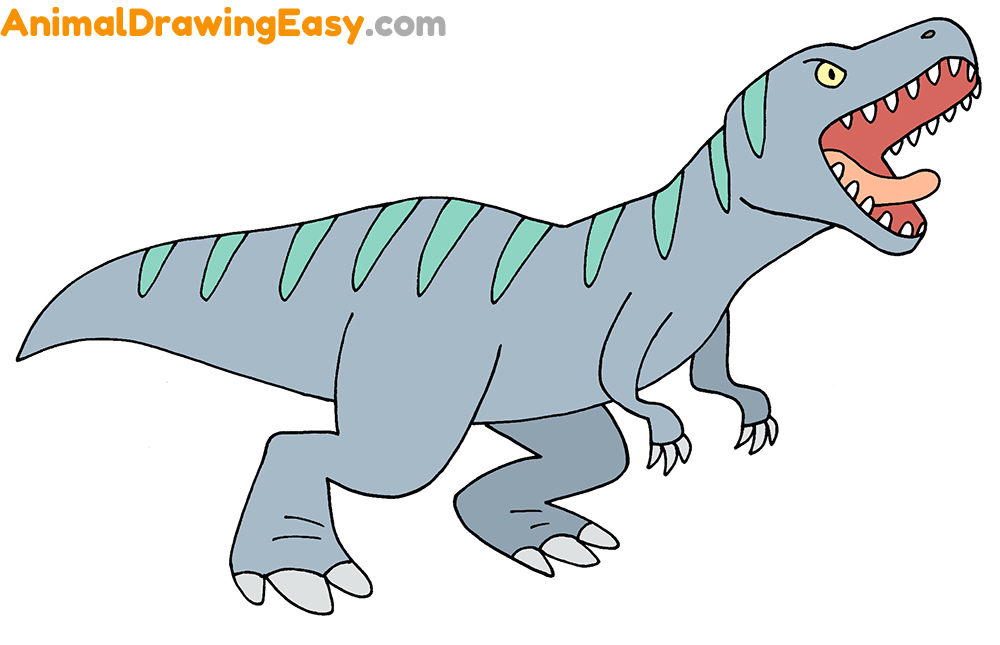 How to Draw a Dinosaur