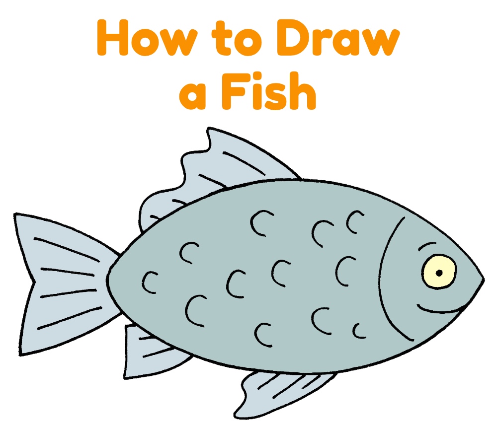 How to Draw a Fish Easy