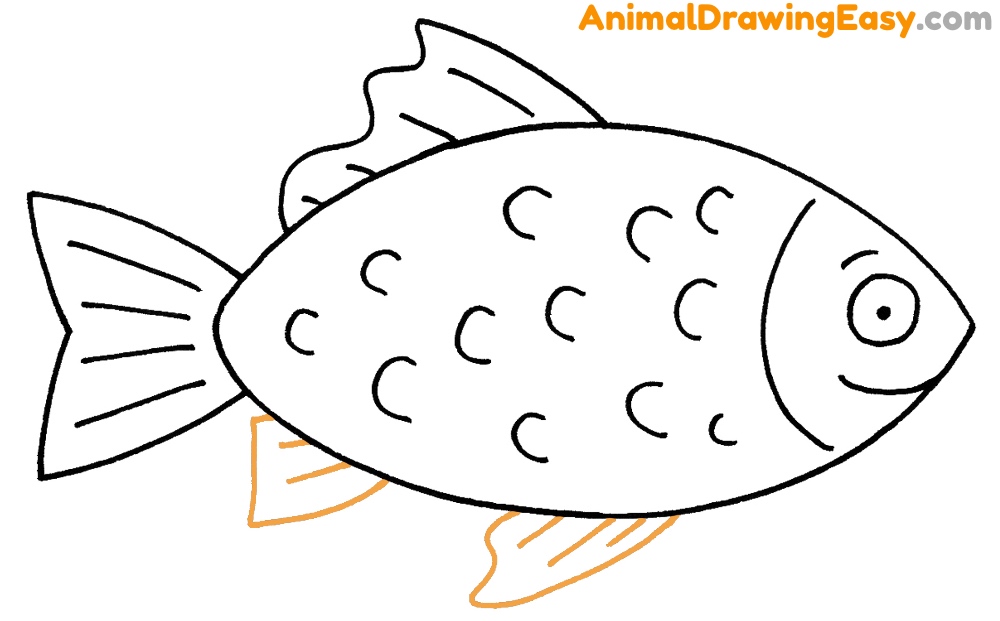 How to Draw an Easy Fish