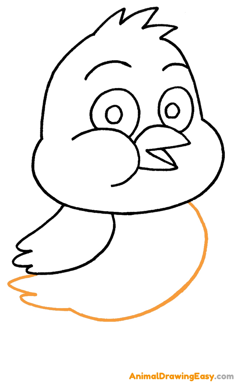 baby chicks drawing