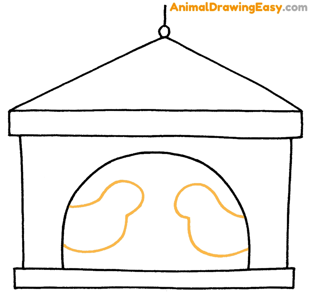 Bird Feeder Drawing Tutorial