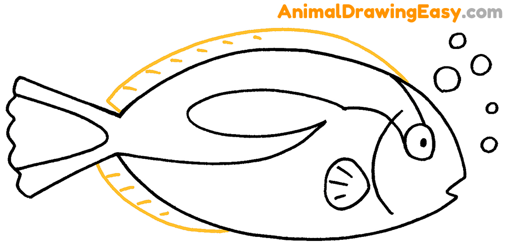 Draw a Blue Tang