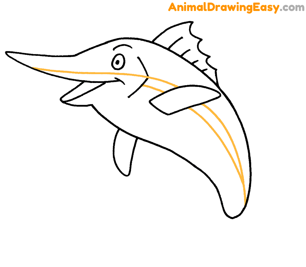 Drawing Blue Marlin