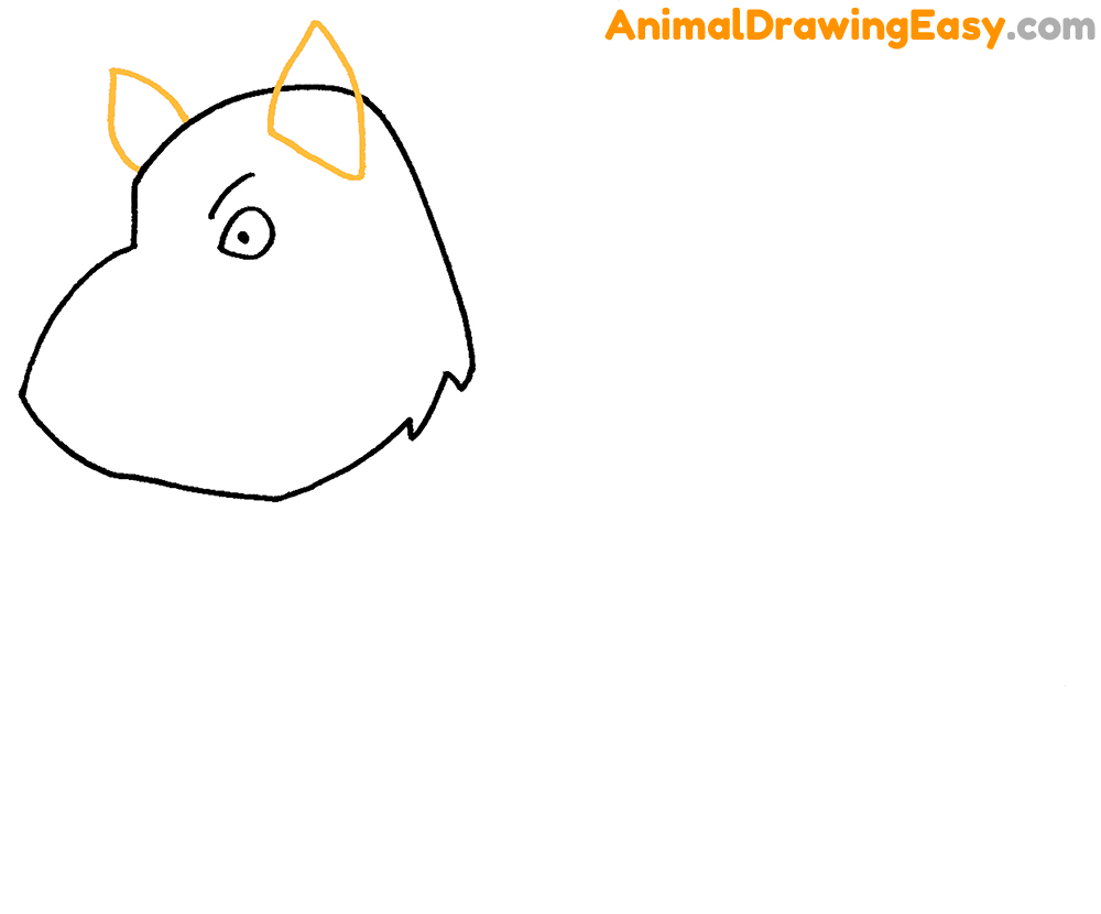 Easy Drawing Boar