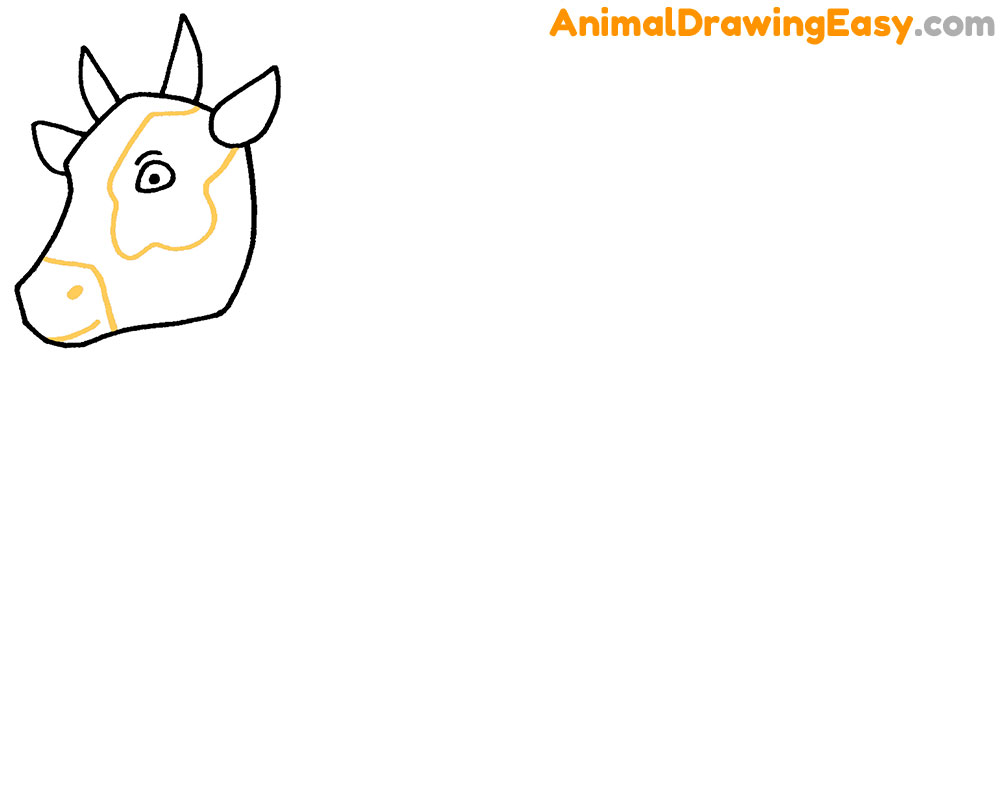 Draw a Cow Head