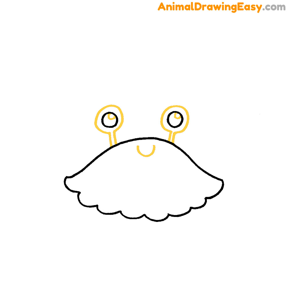 How to Draw an Easy Crab
